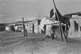 Viviendas de pescadores en El Bulto, playas de San Andrés. Málaga. España.